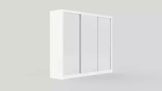 Wardrobe PARIS LUX 250 White
