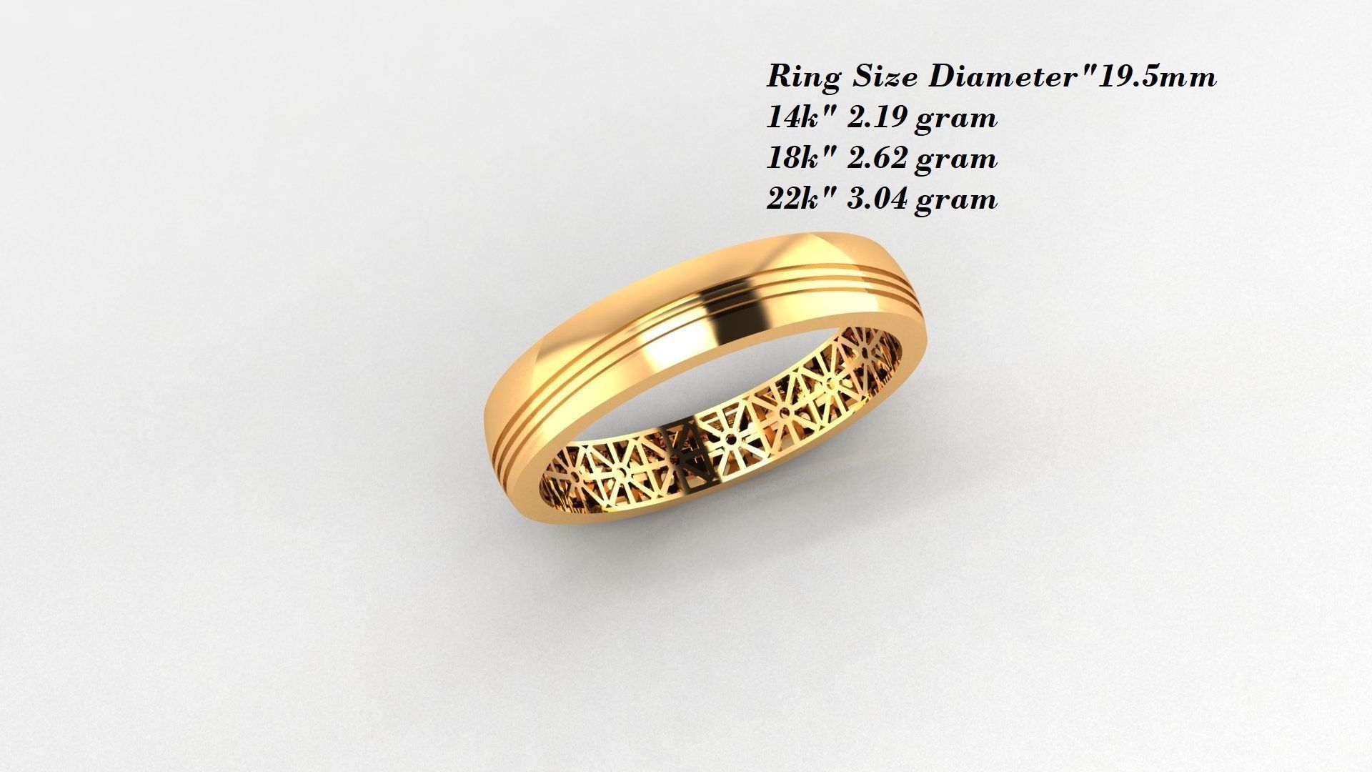 15 Gents Rings 3D print model_9