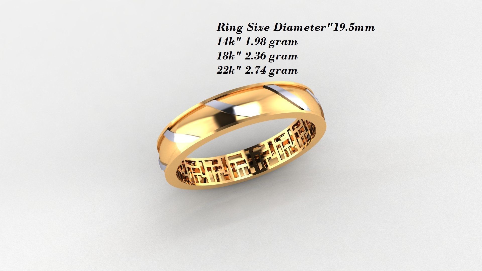 15 Gents Rings 3D print model_4