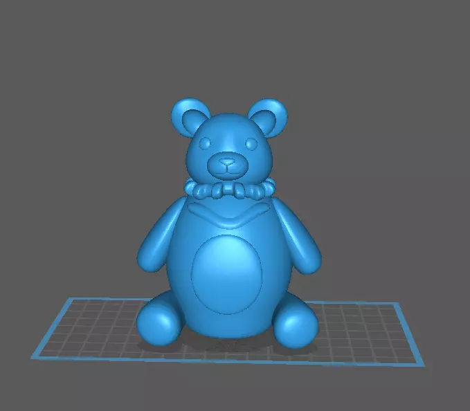 202403bear Free 3D print model