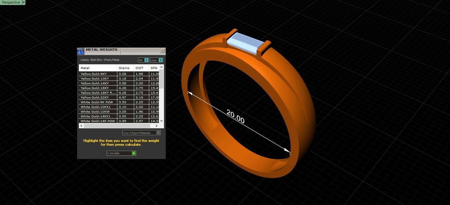 COUPLE RINGS 3D print model_5