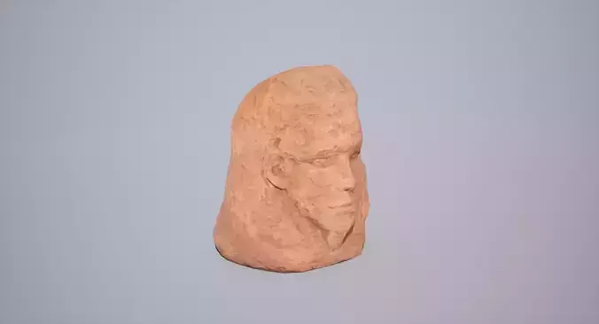 God Statue Osiris Head