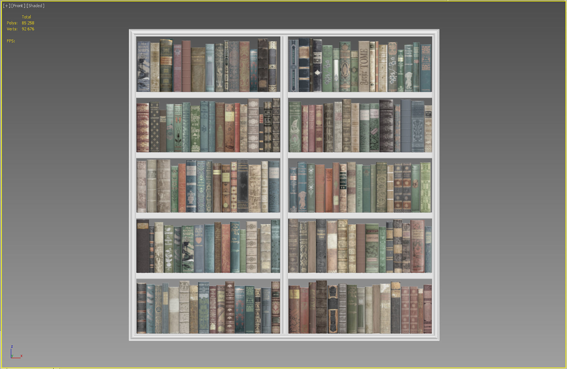 Classic Books 54 3D model_4