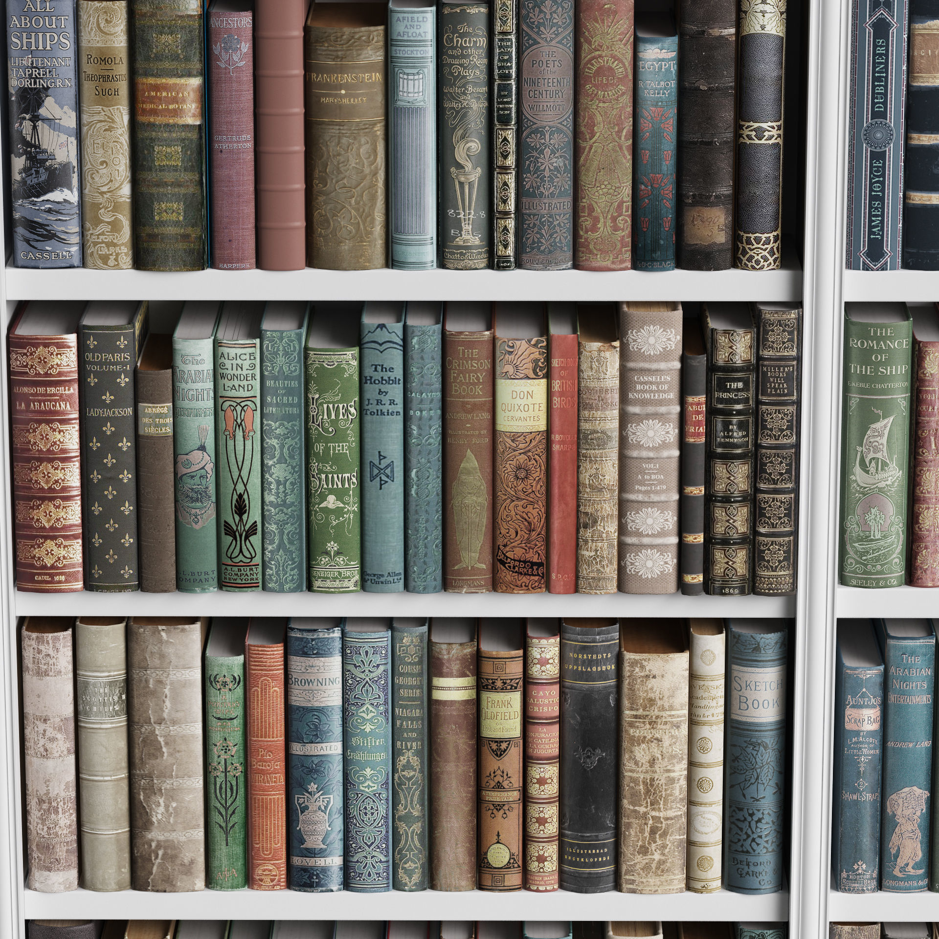 Classic Books 54 3D model_3