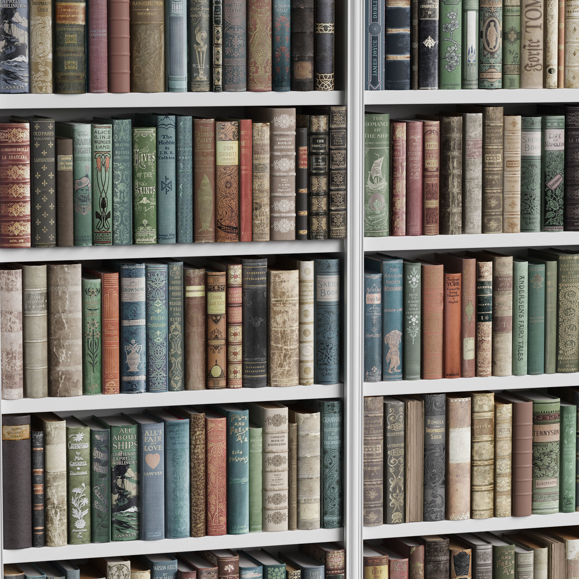 Classic Books 54 3D model_1