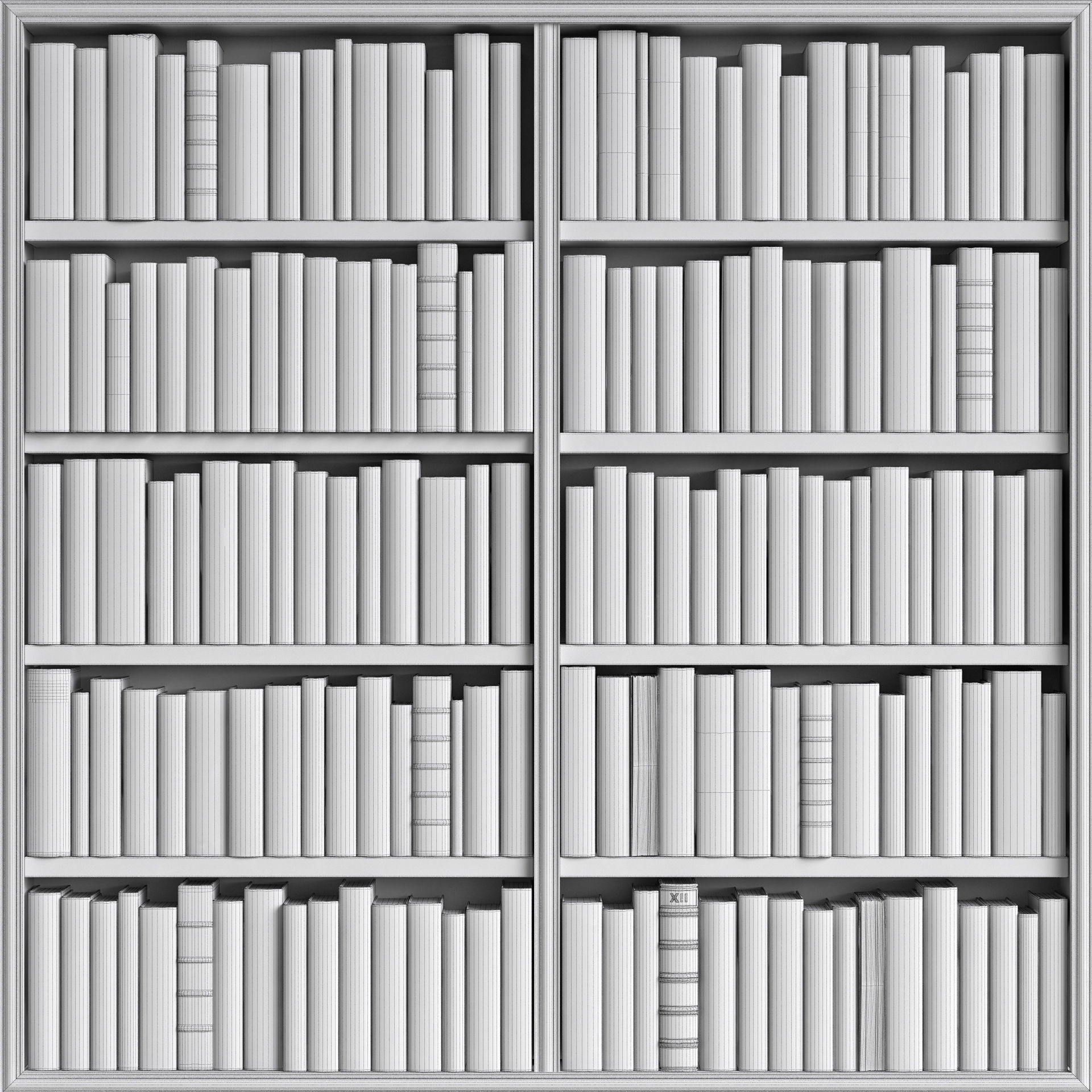 Classic Books 54 3D model_5