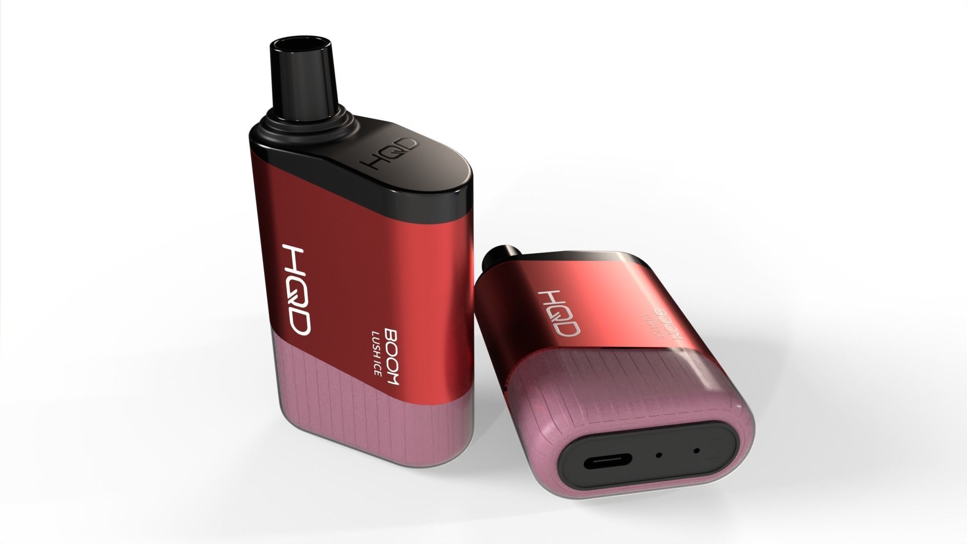 HQD Boom Lush Ice Low-poly 3D model_5