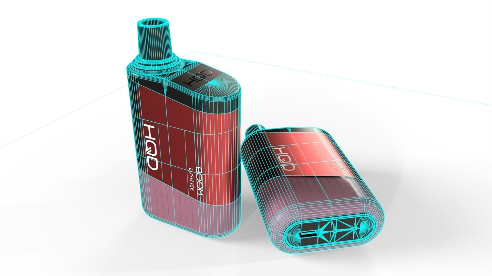 HQD Boom Lush Ice Low-poly 3D model_6