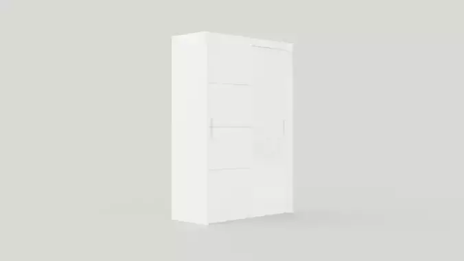 Sliding Door Wardrobe VISTA 150 White