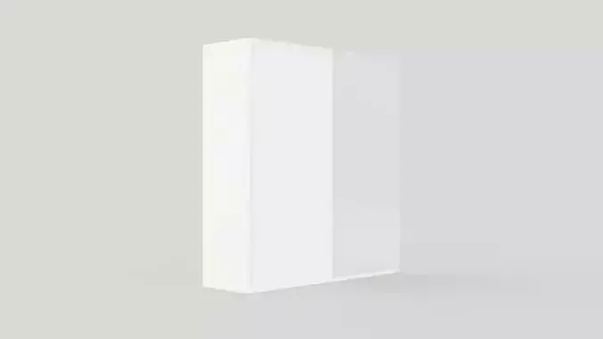 Sliding Door Wardrobe VIGO 200 White plus Mirror