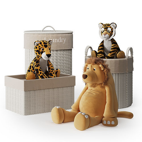 Kids Room Decor 122 3D model