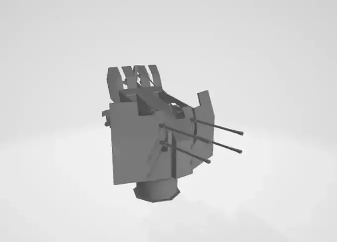 GERMAN WW2 FLAK AA GUN