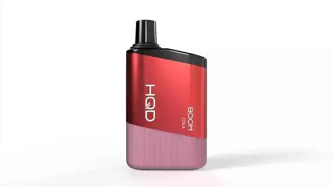 HQD Boom Cola Low-poly 3D model