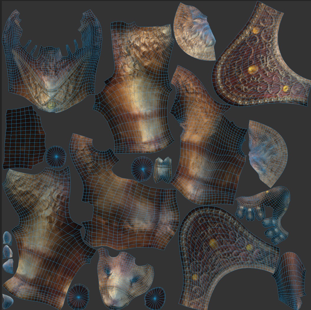 camel figurine 3D model_3