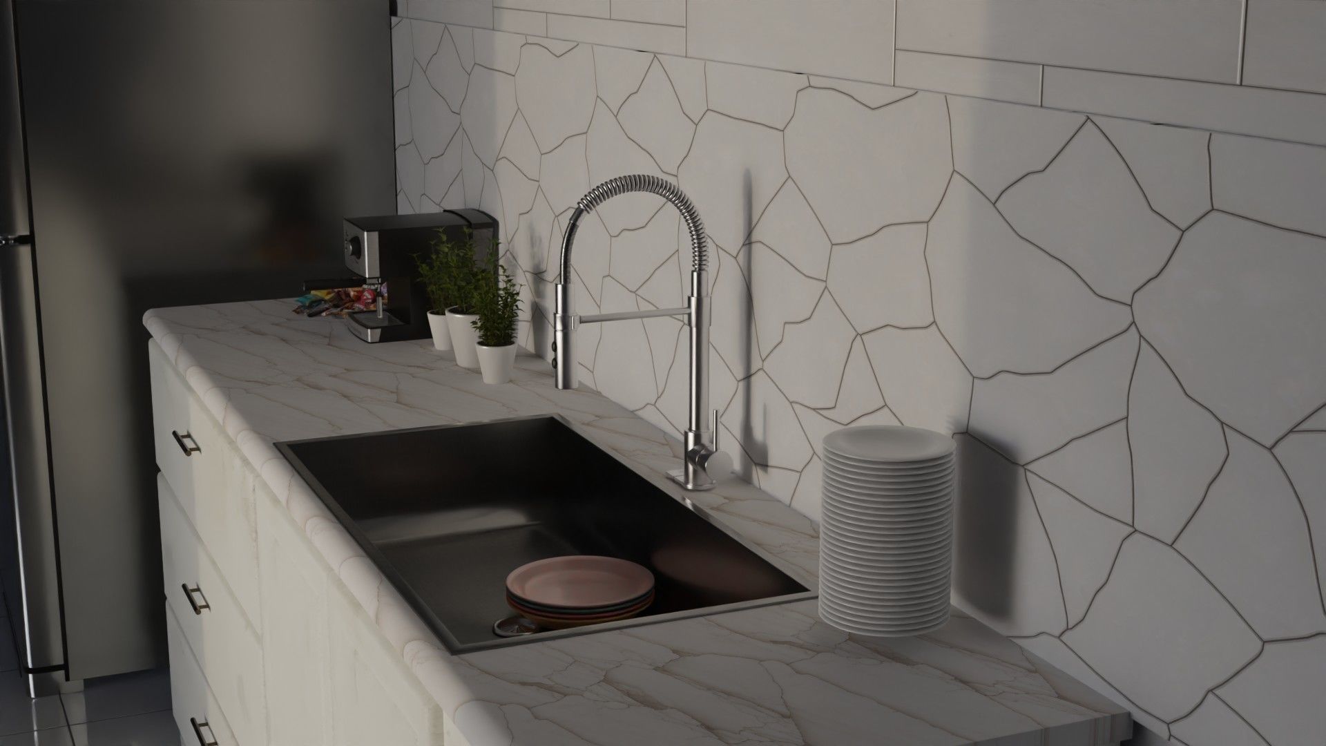  Vimmern Kitchen Faucet 3D model_2