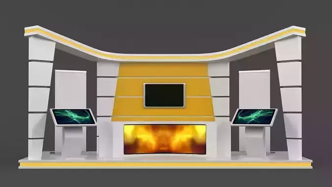Exhibition Stand Design 3D model
