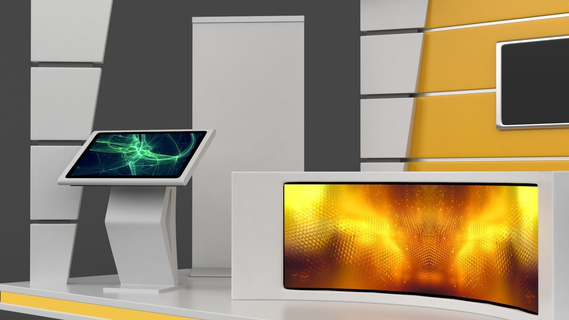 Exhibition Stand Design 3D model_4