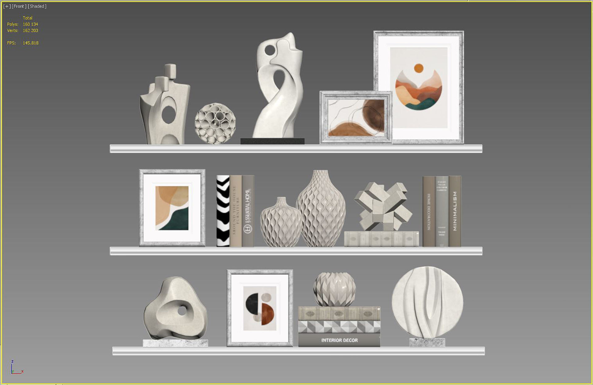 Decor Set 221 3D model_5