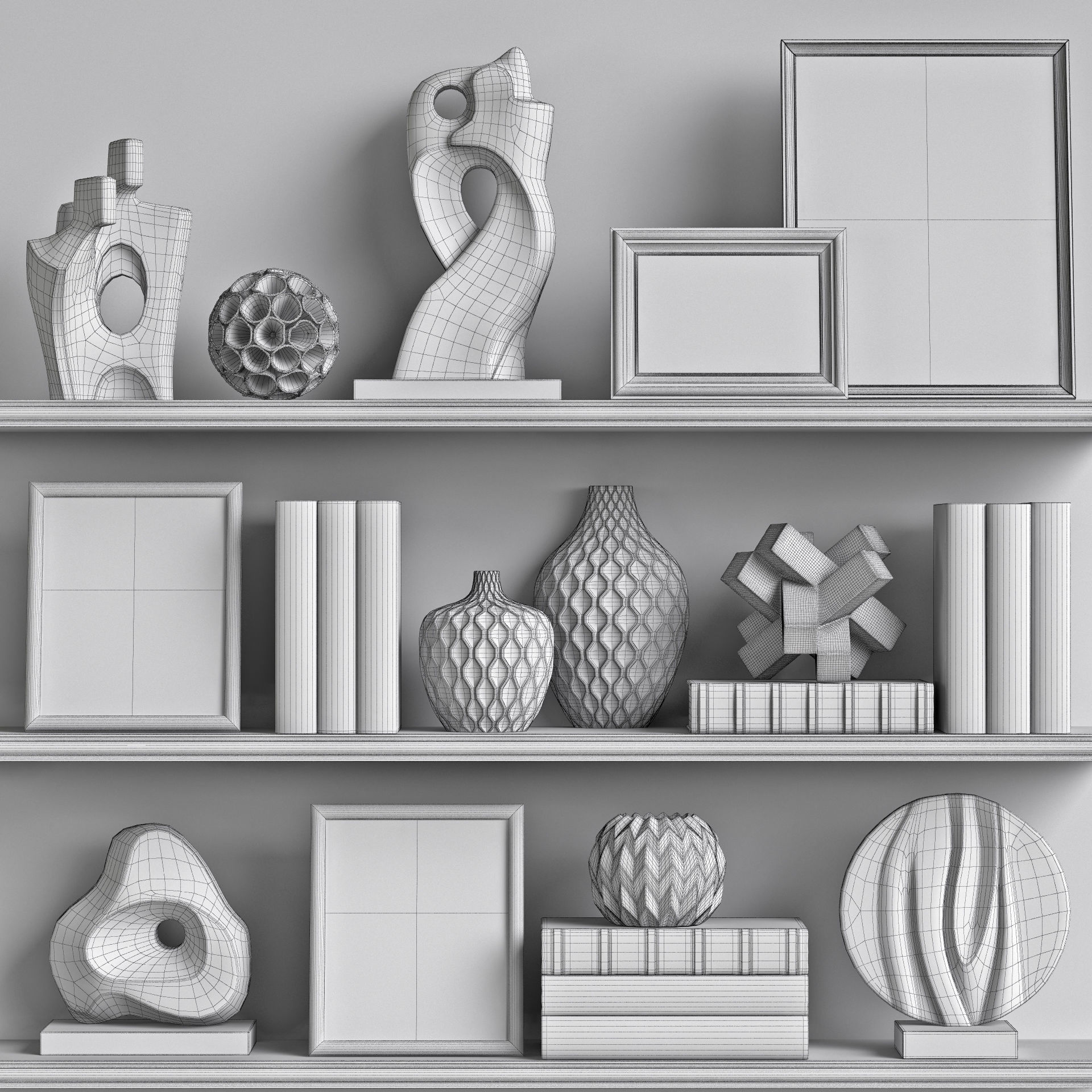 Decor Set 221 3D model_6