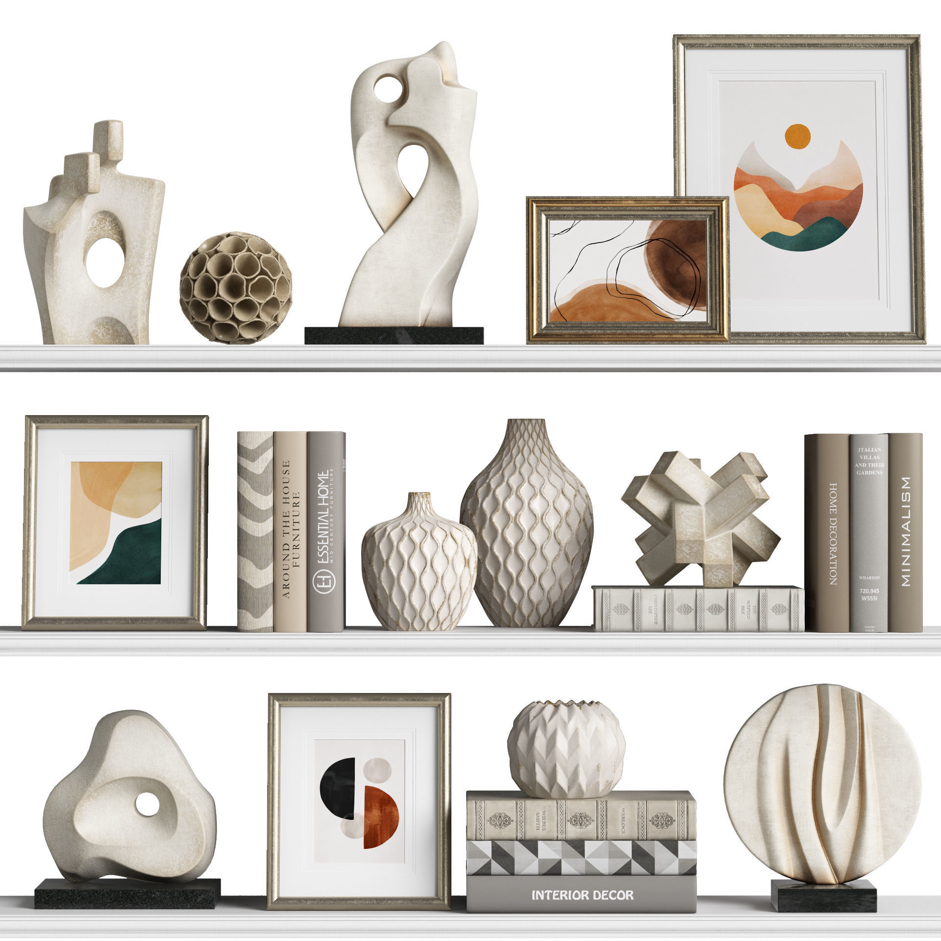 Decor Set 221 3D model_1