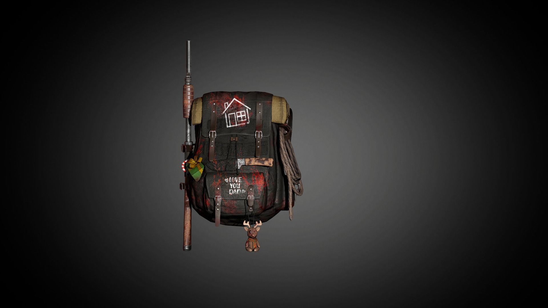 SURVIVAR BAG Low-poly 3D model_9