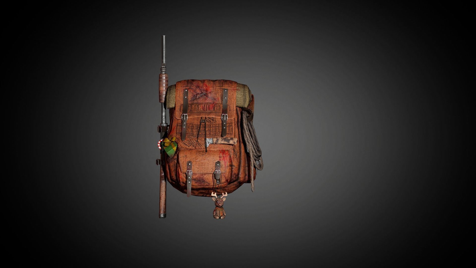 SURVIVAR BAG Low-poly 3D model_11