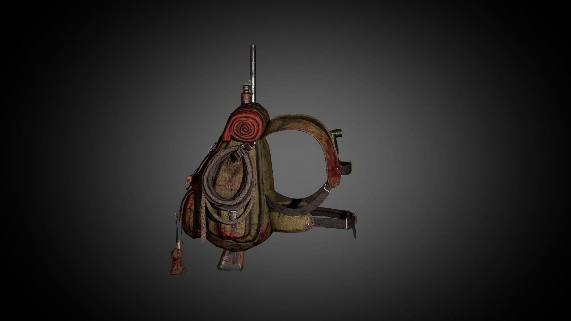 SURVIVAR BAG Low-poly 3D model_7