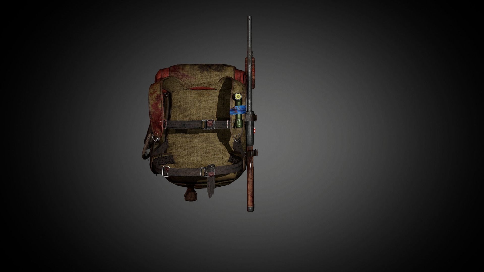 SURVIVAR BAG Low-poly 3D model_5