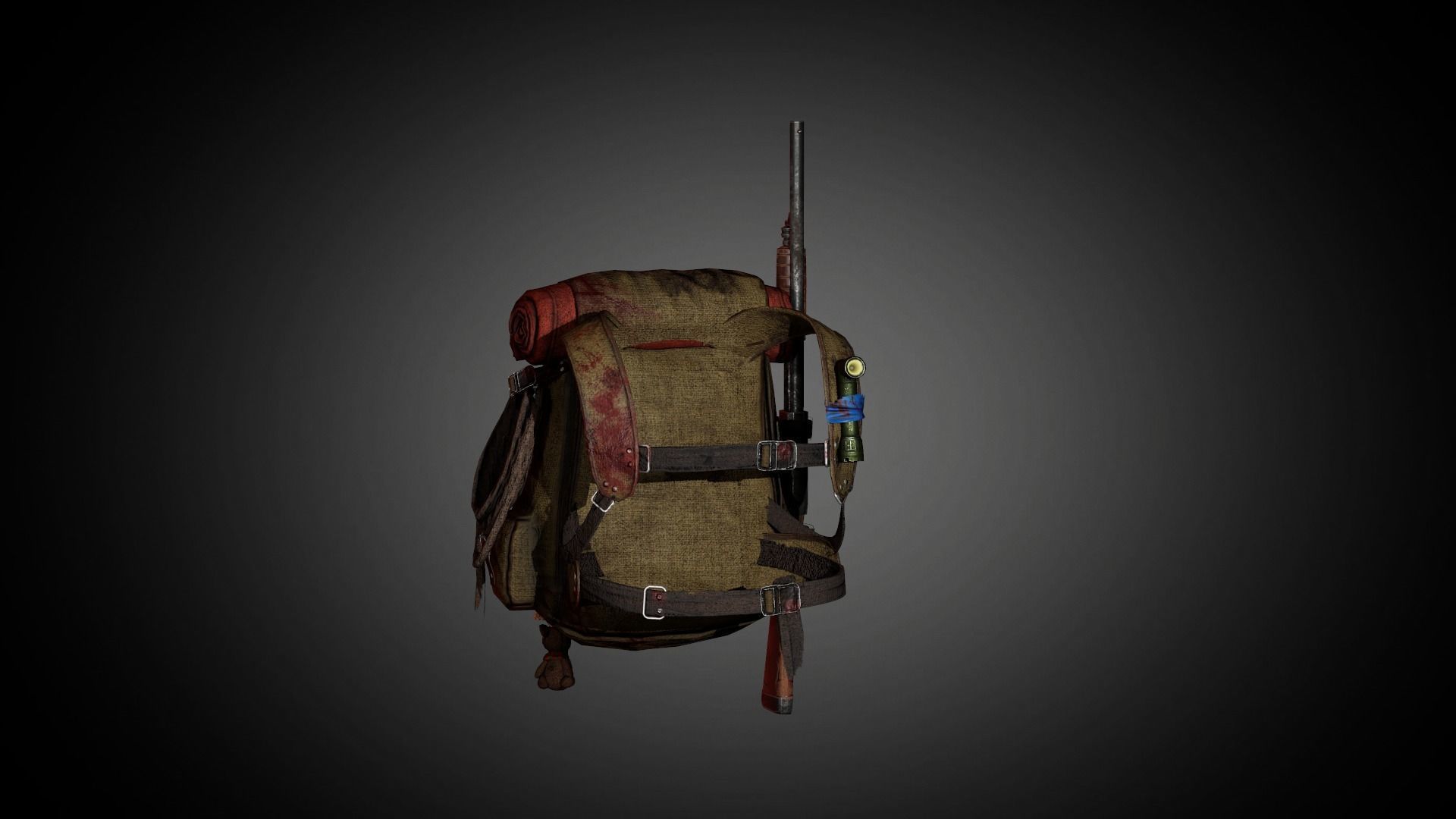 SURVIVAR BAG Low-poly 3D model_6