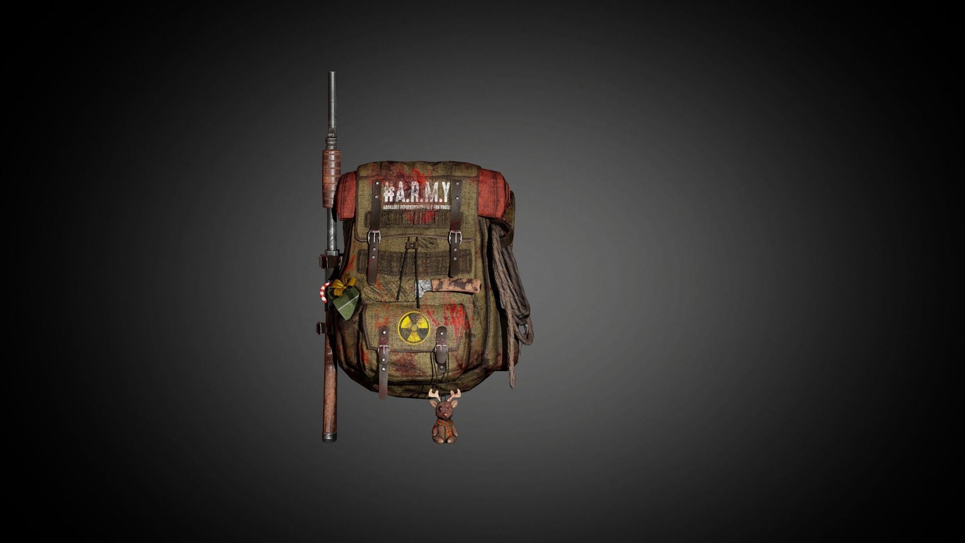 SURVIVAR BAG Low-poly 3D model_10
