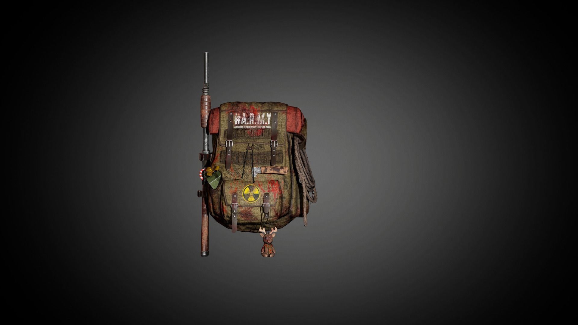 SURVIVAR BAG Low-poly 3D model_8