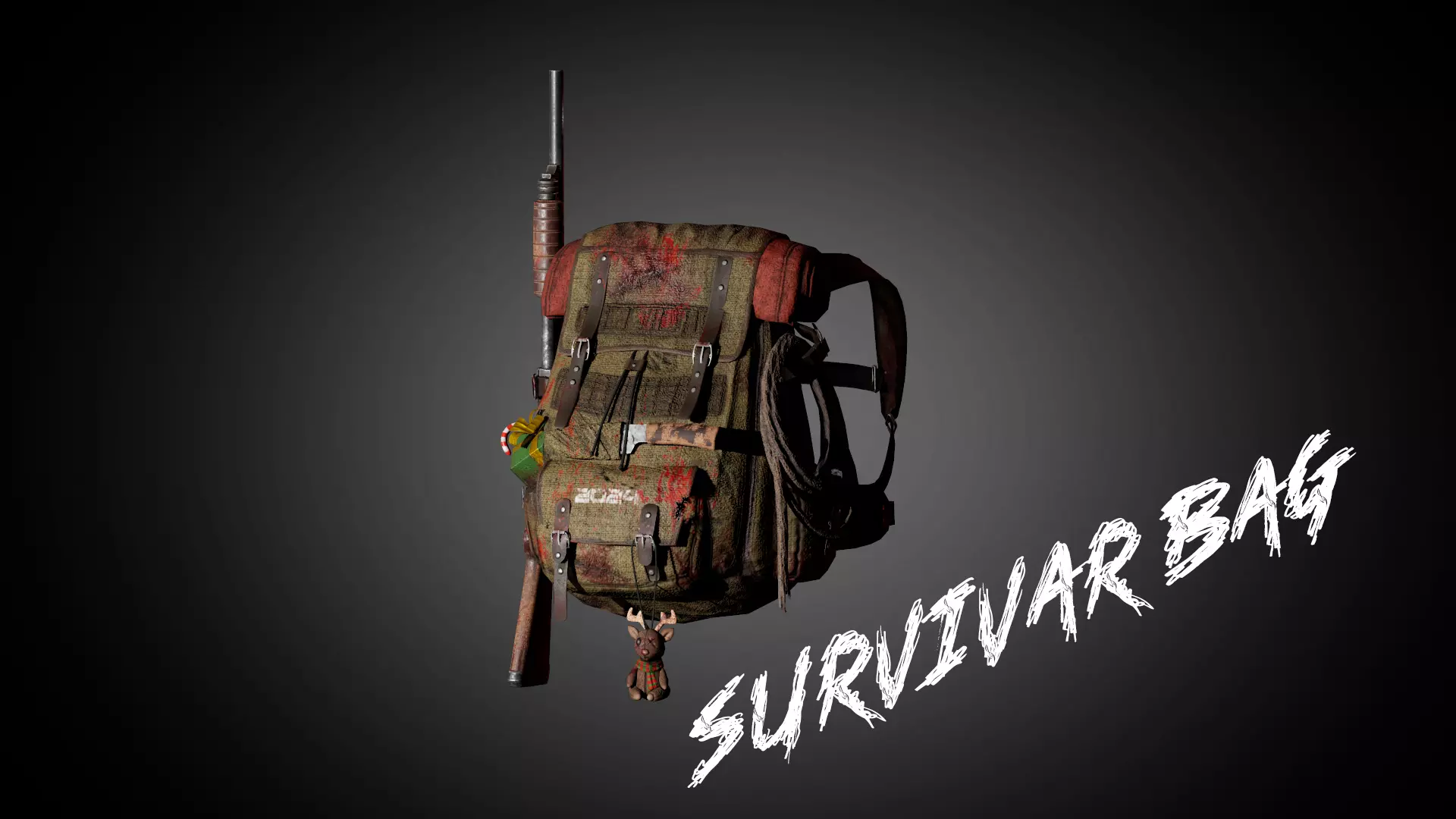 SURVIVAR BAG Low-poly 3D model_0