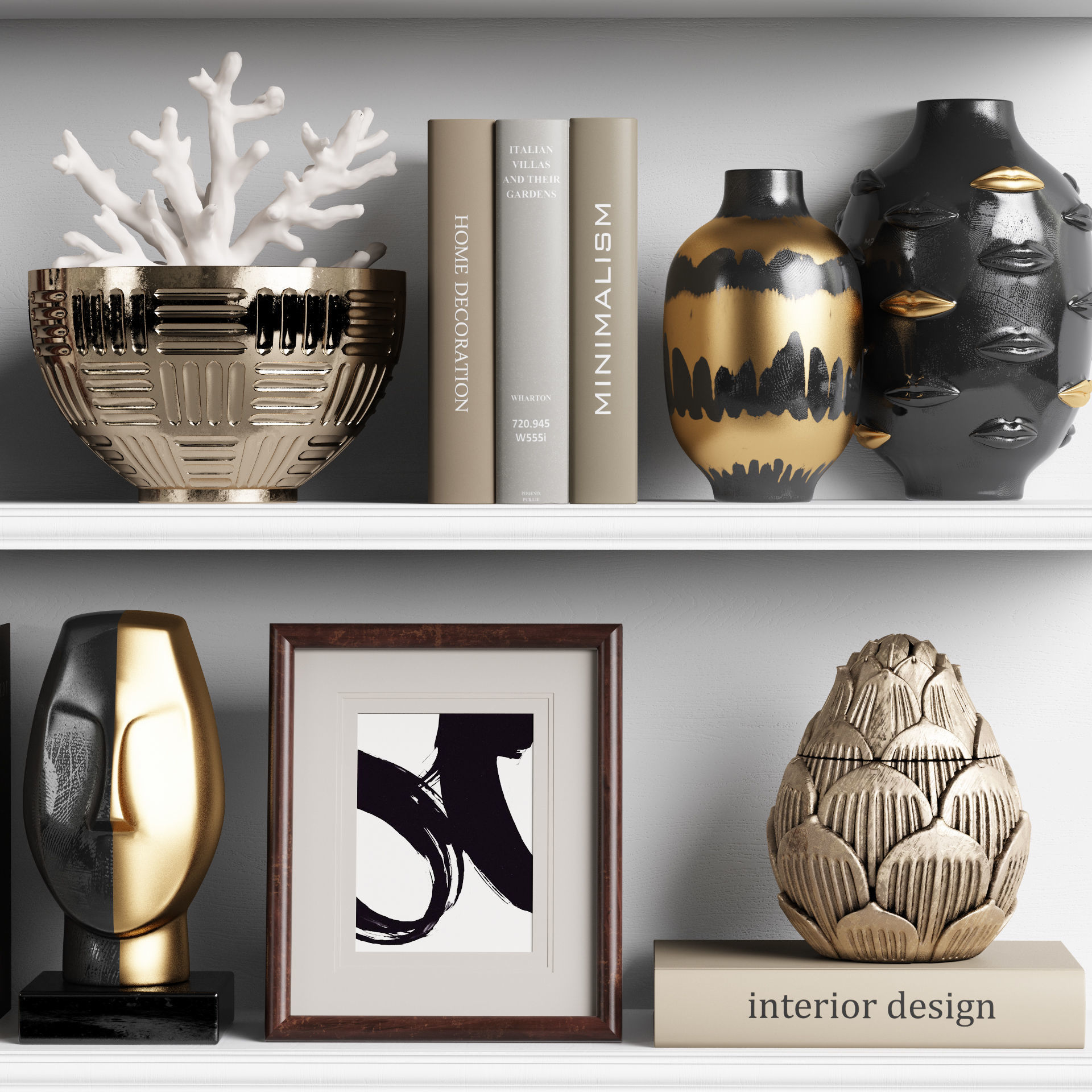 Decor Set 223 3D model_3