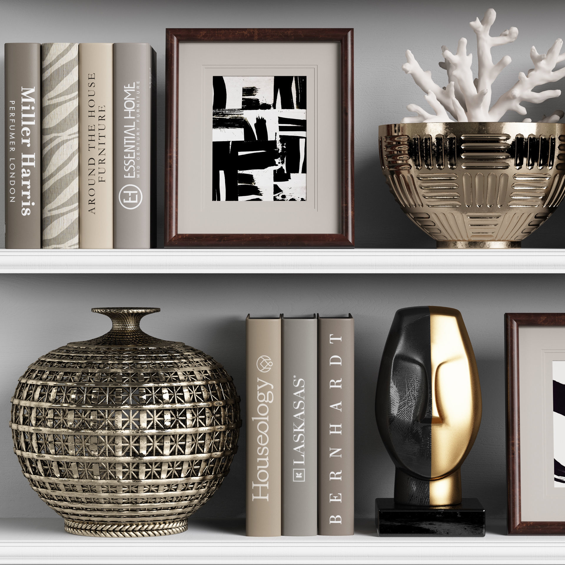 Decor Set 223 3D model_4