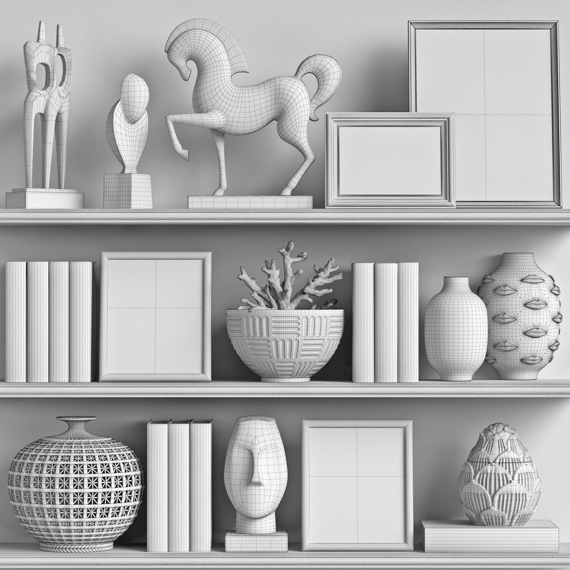Decor Set 223 3D model_6