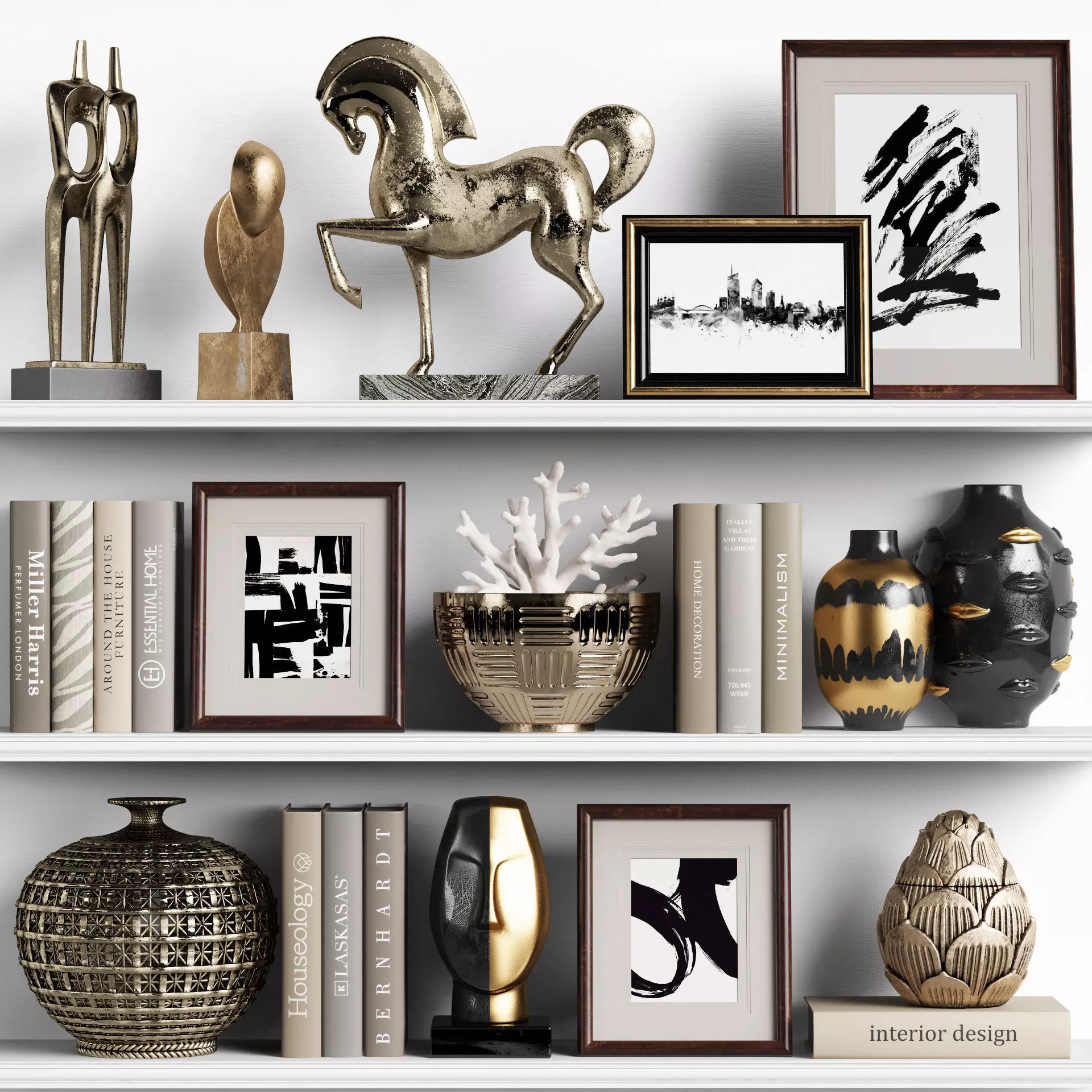 Decor Set 223 3D model_0