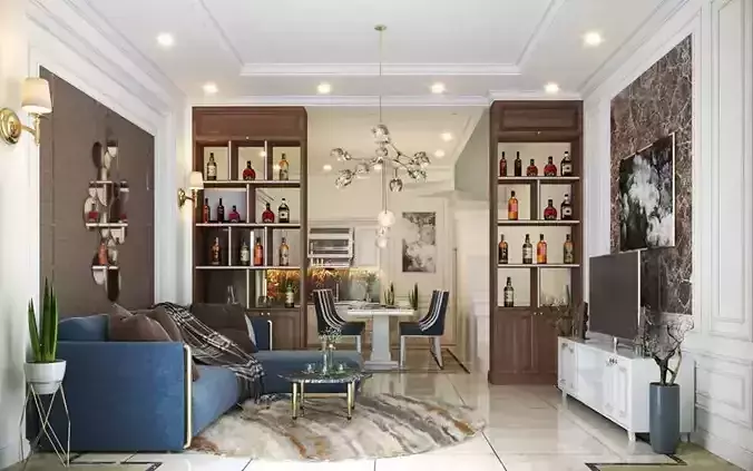  Interior Livingroom Sketchup 