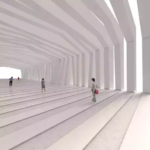 Inspire Architectural outdoor walk form