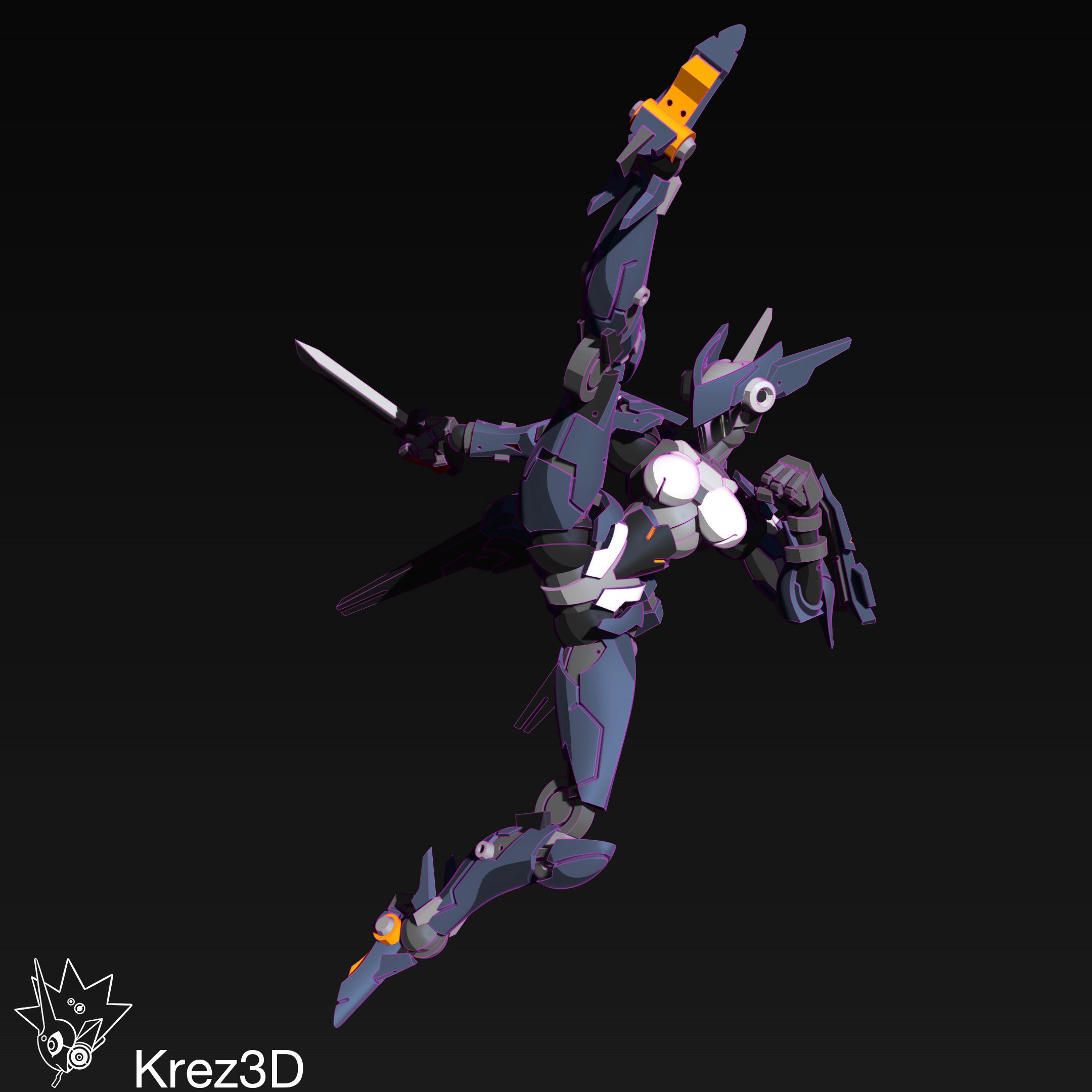 SA-9 Nymph 3D print model_4