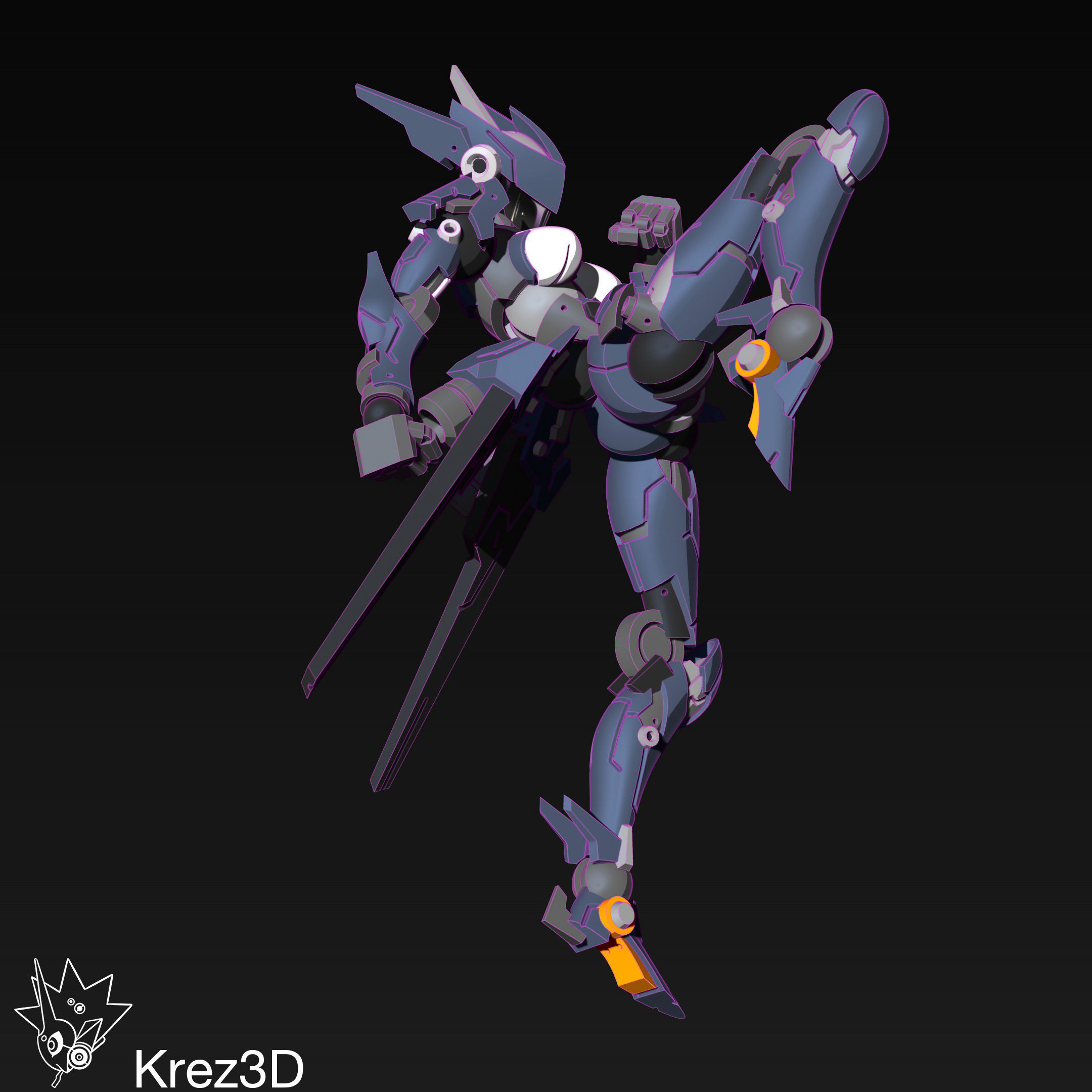 SA-9 Nymph 3D print model_3