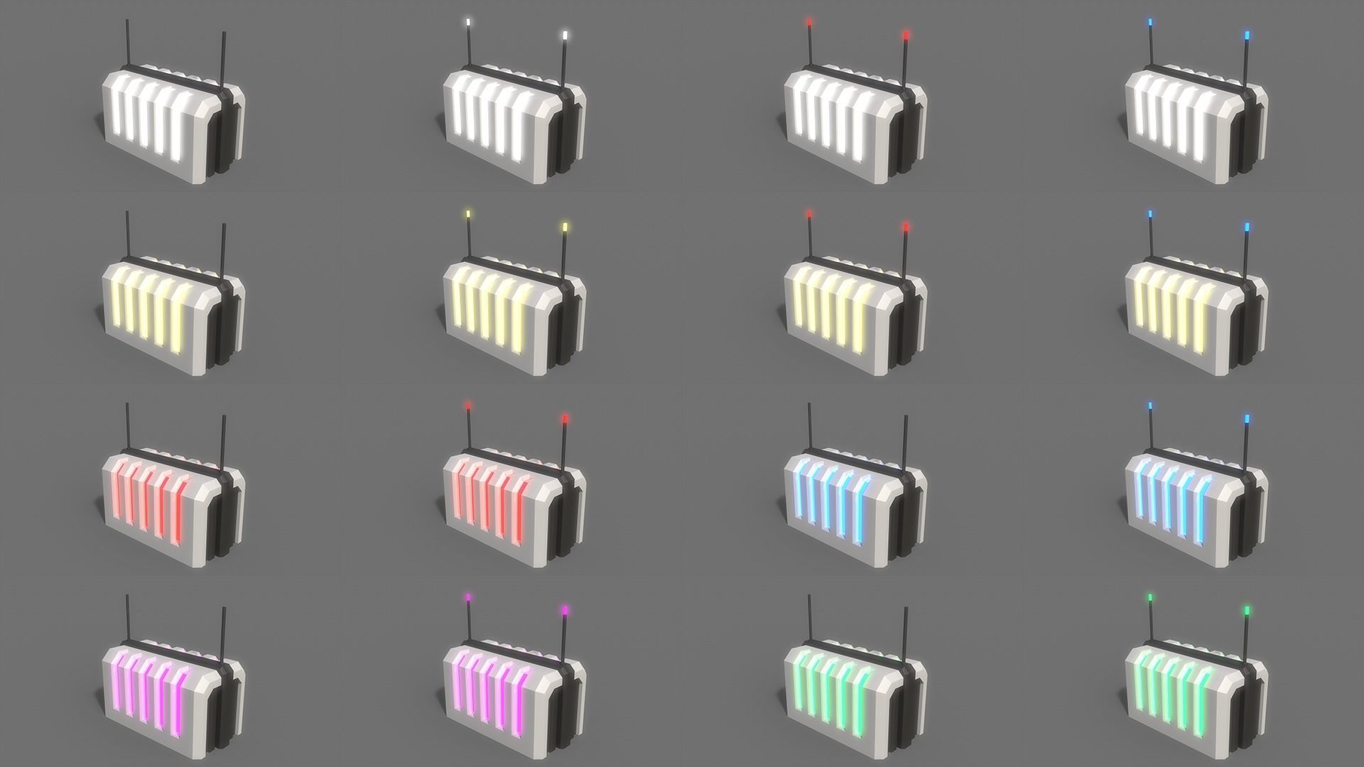 PBR Sci-Fi Building A 11-20 3D Model Collection_26