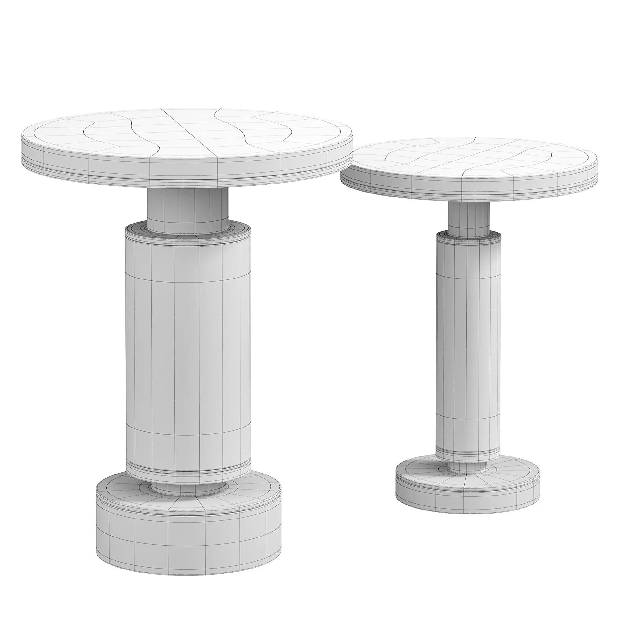 Berlin Side Table 3D model_0