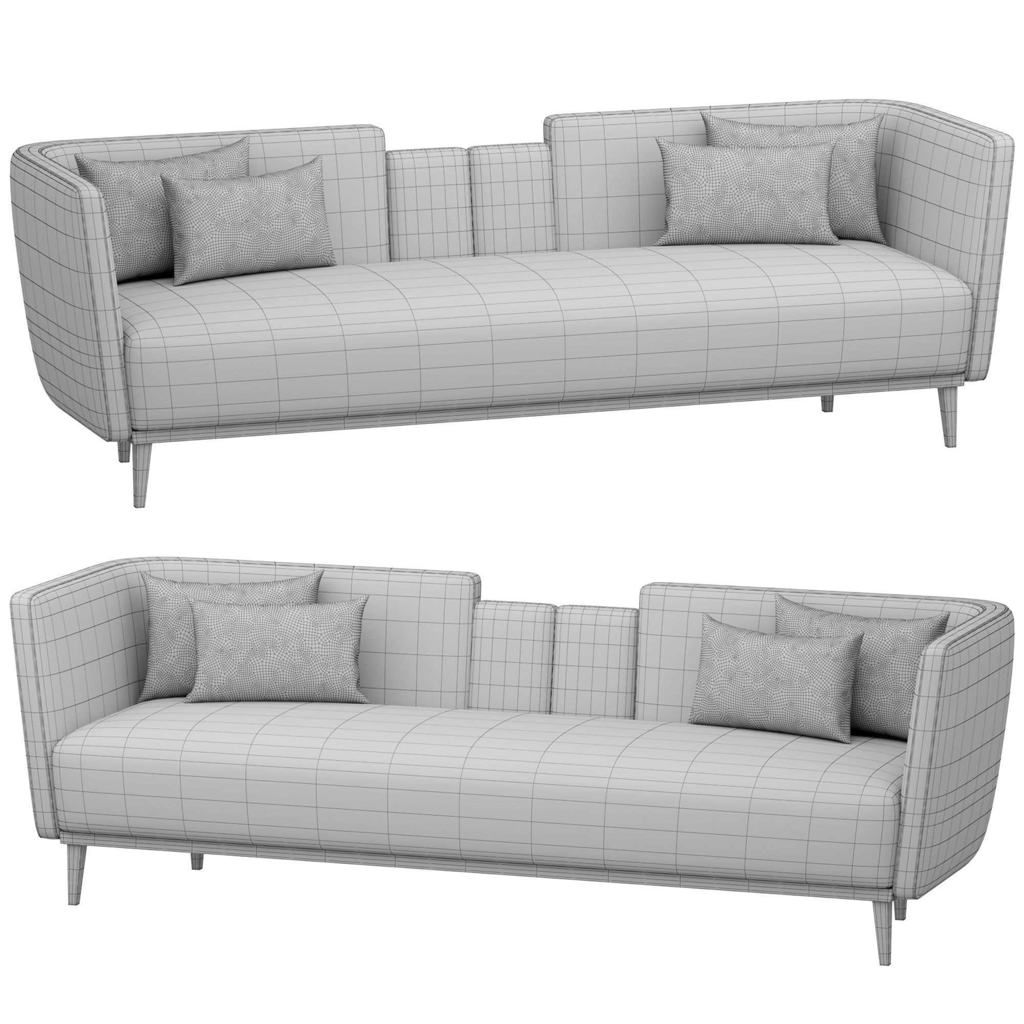 GSTAAD sofa by frato 3D model_2