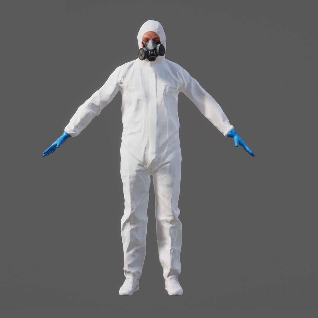 Dosch 3D - People - Rigged Clean Room 3D model_13