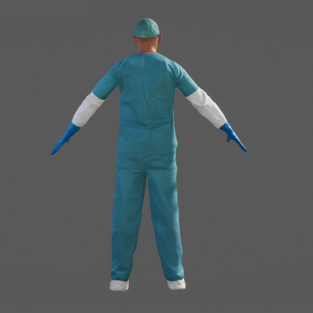 Dosch 3D - People - Rigged Clean Room 3D model_33