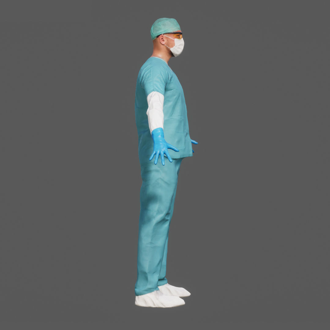 Dosch 3D - People - Rigged Clean Room 3D model_31