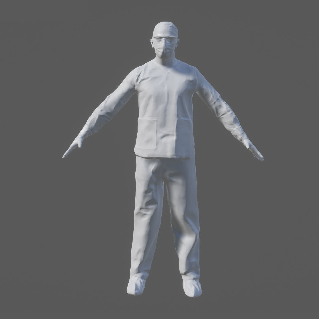 Dosch 3D - People - Rigged Clean Room 3D model_29