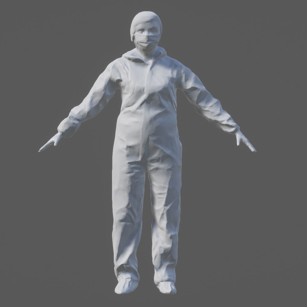 Dosch 3D - People - Rigged Clean Room 3D model_8