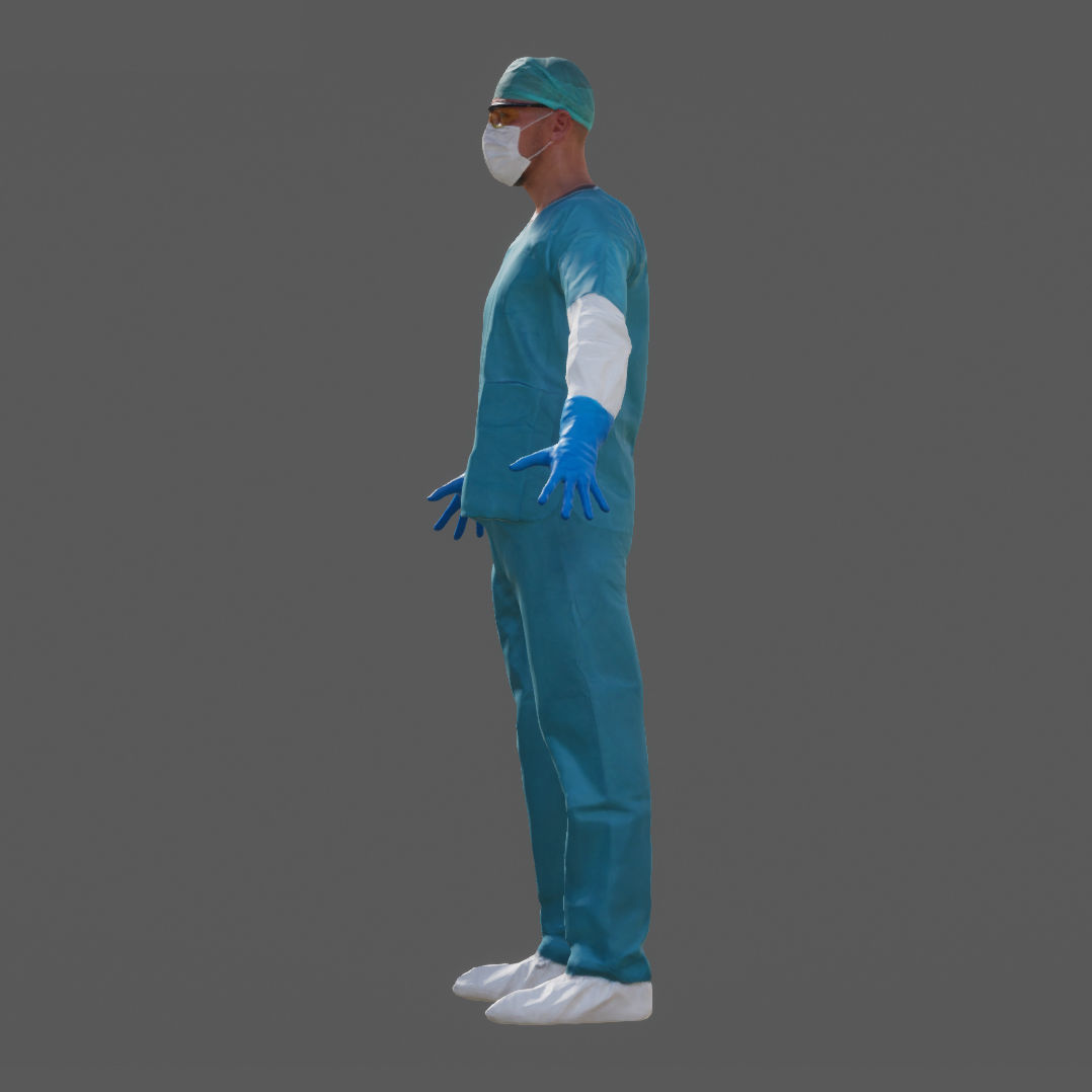 Dosch 3D - People - Rigged Clean Room 3D model_32