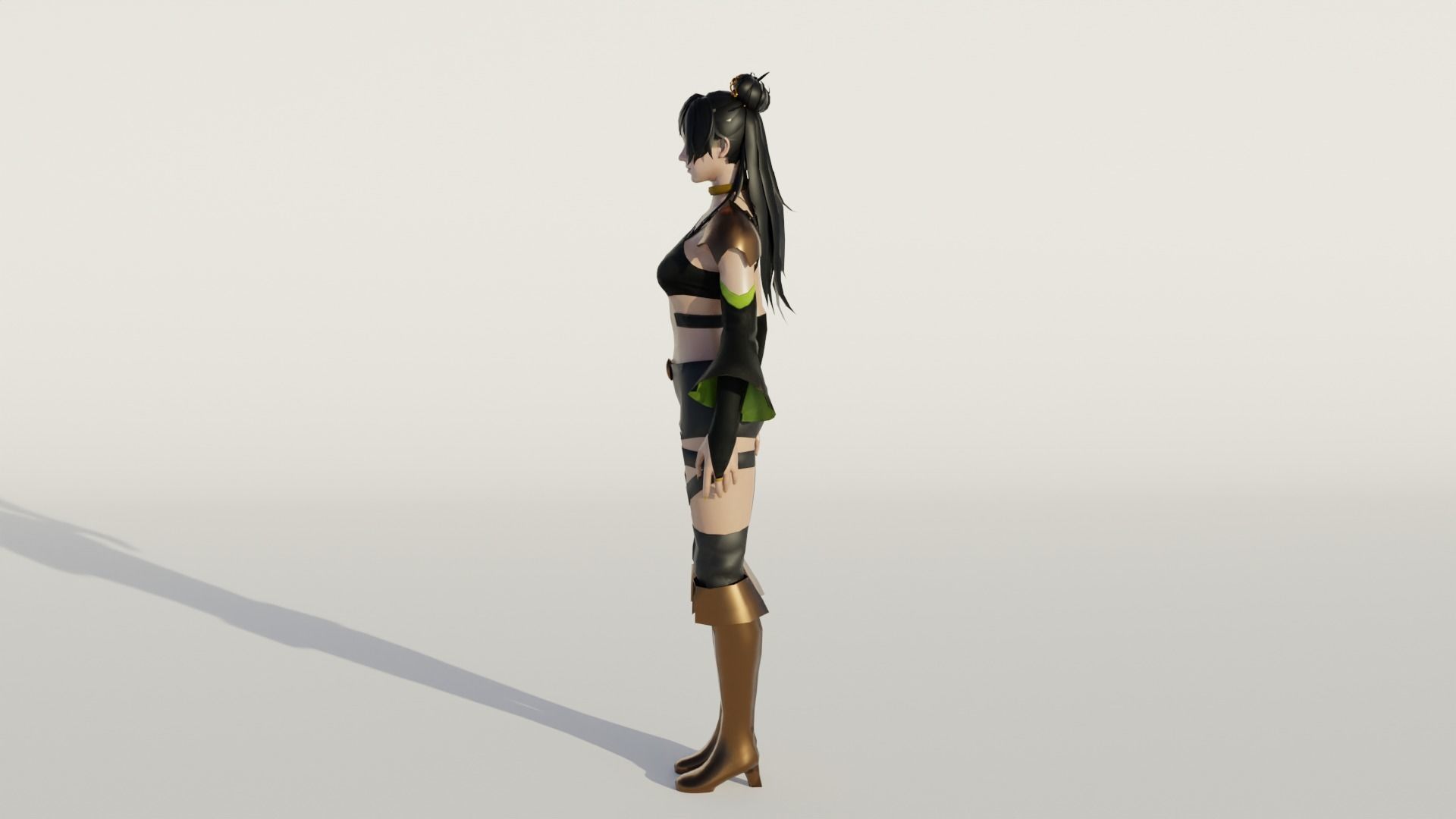 Venusian Visions Exquisite 3D Female Model Low-poly 3D model_3